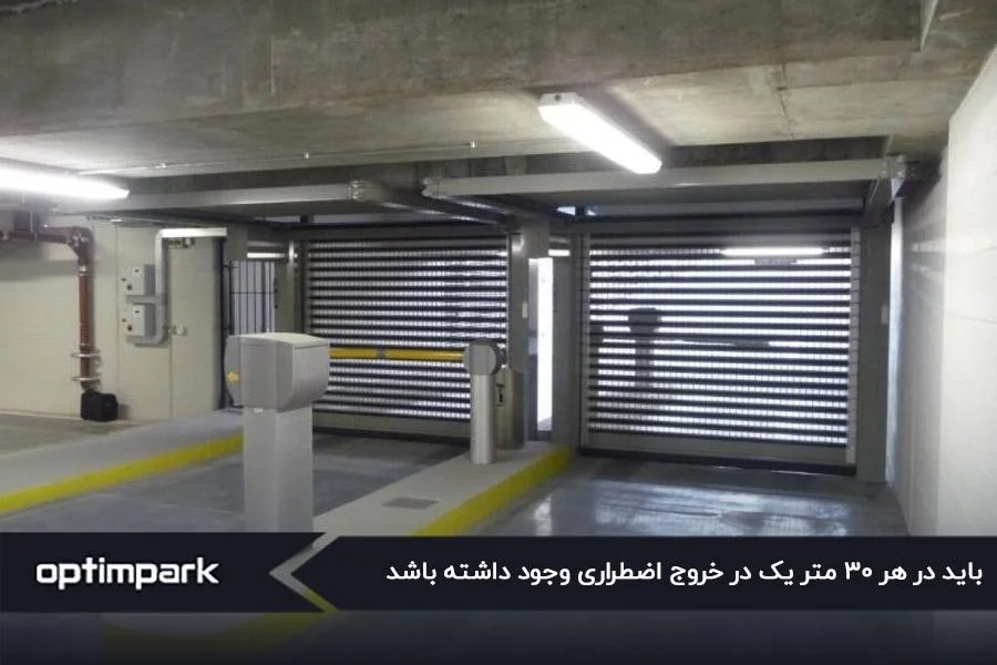 تعداد و موقعیت درهای خروج اضطراری؛ قانونی مهم در ضوابط آتش نشانی